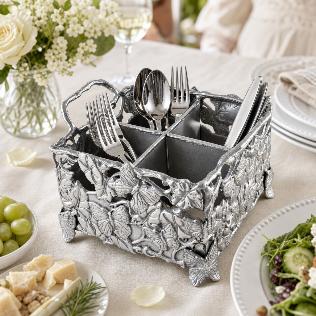 Butterfly Flatware Caddy