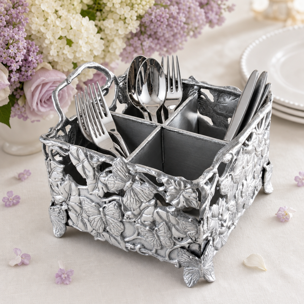 Butterfly Flatware Caddy