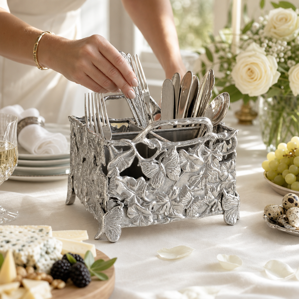 Butterfly Flatware Caddy