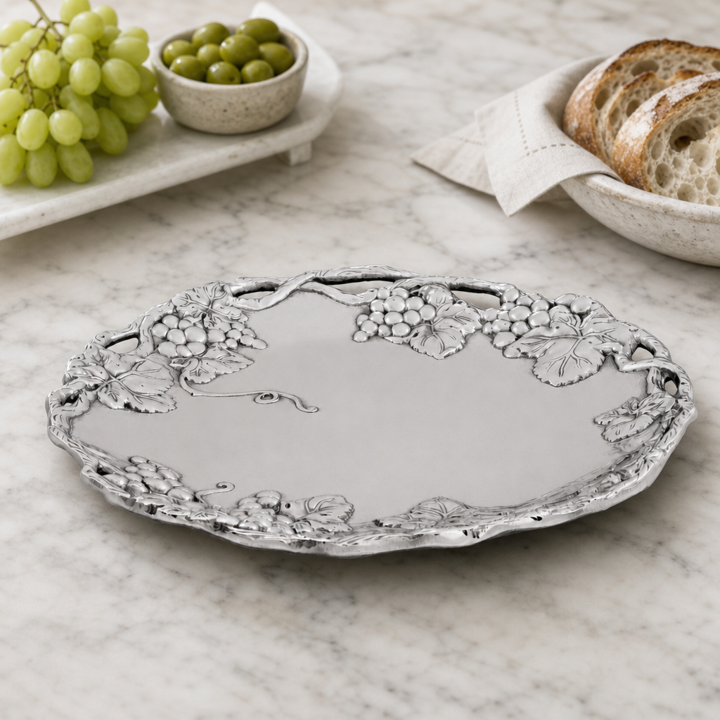Grape Round Tray 15