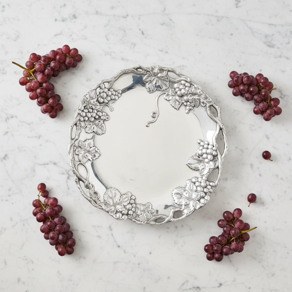 Grape Round Tray 15