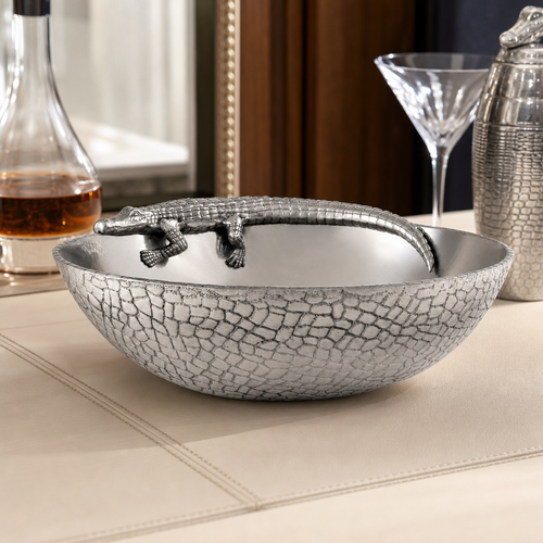 Alligator Figural 12 Bowl