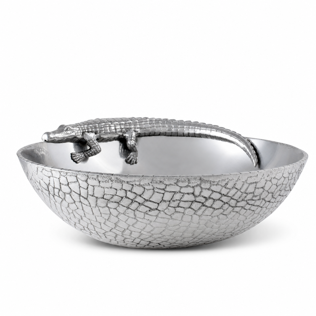 Alligator Figural 12 Bowl