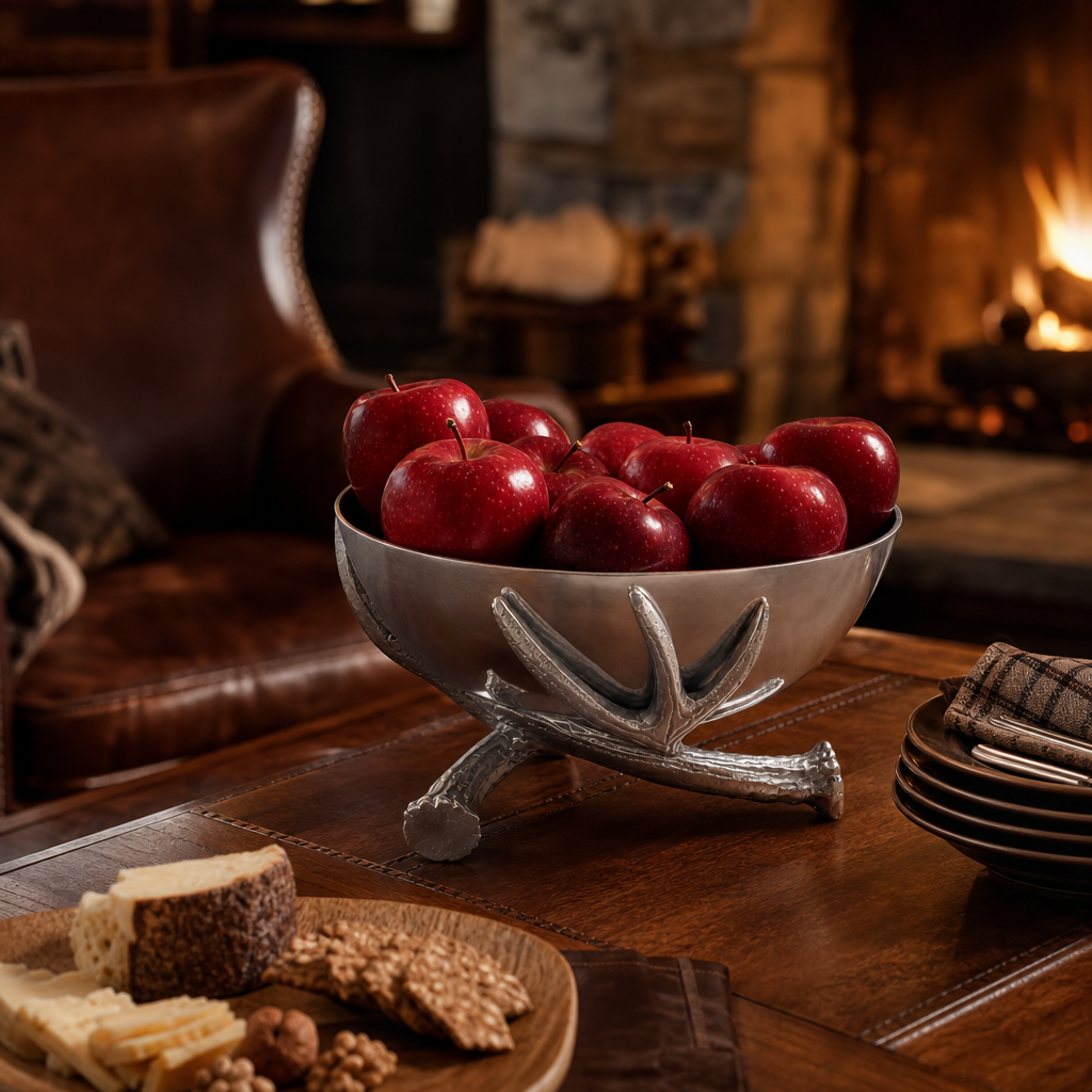 Antler Pedestal Bowl