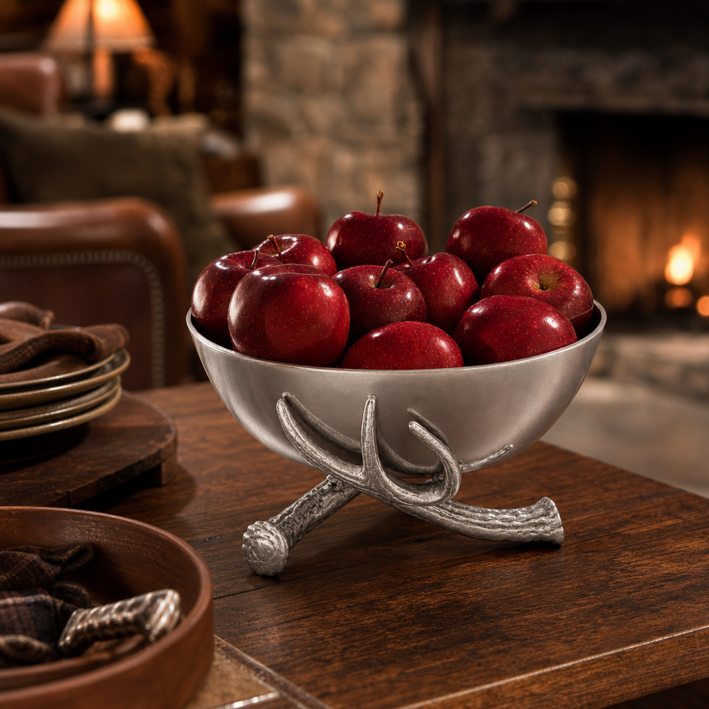 Antler Pedestal Bowl