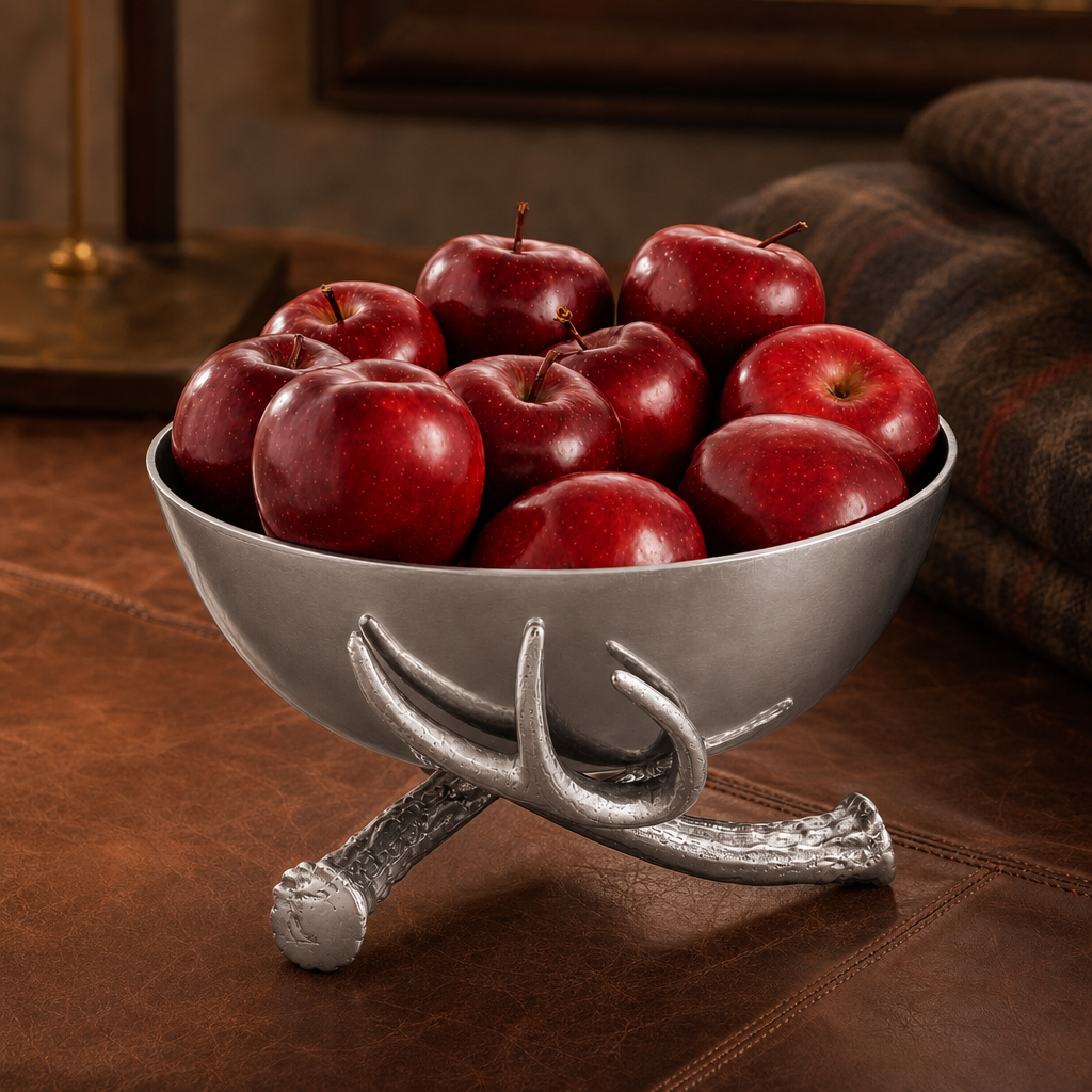 Antler Pedestal Bowl