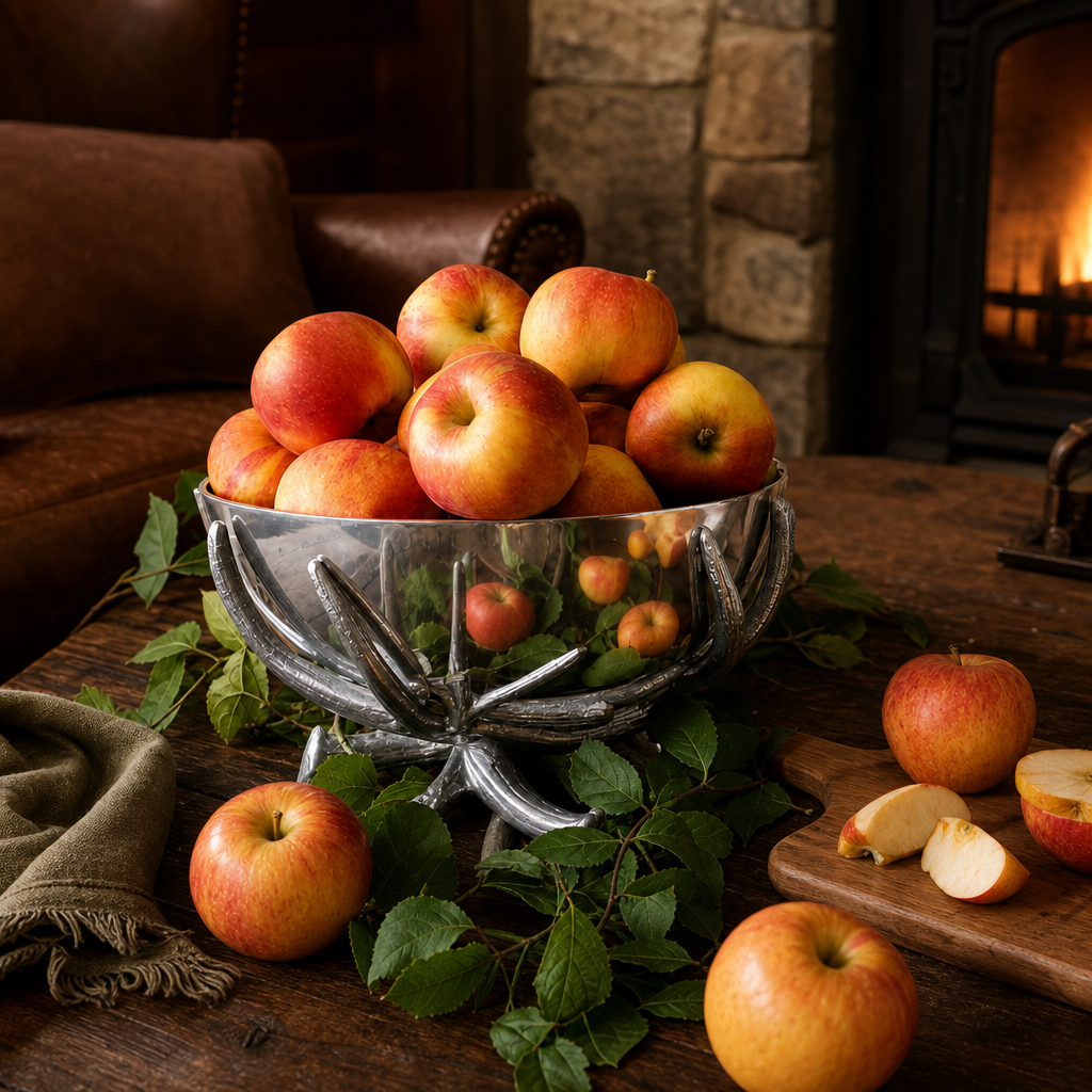Antler Pedestal Bowl