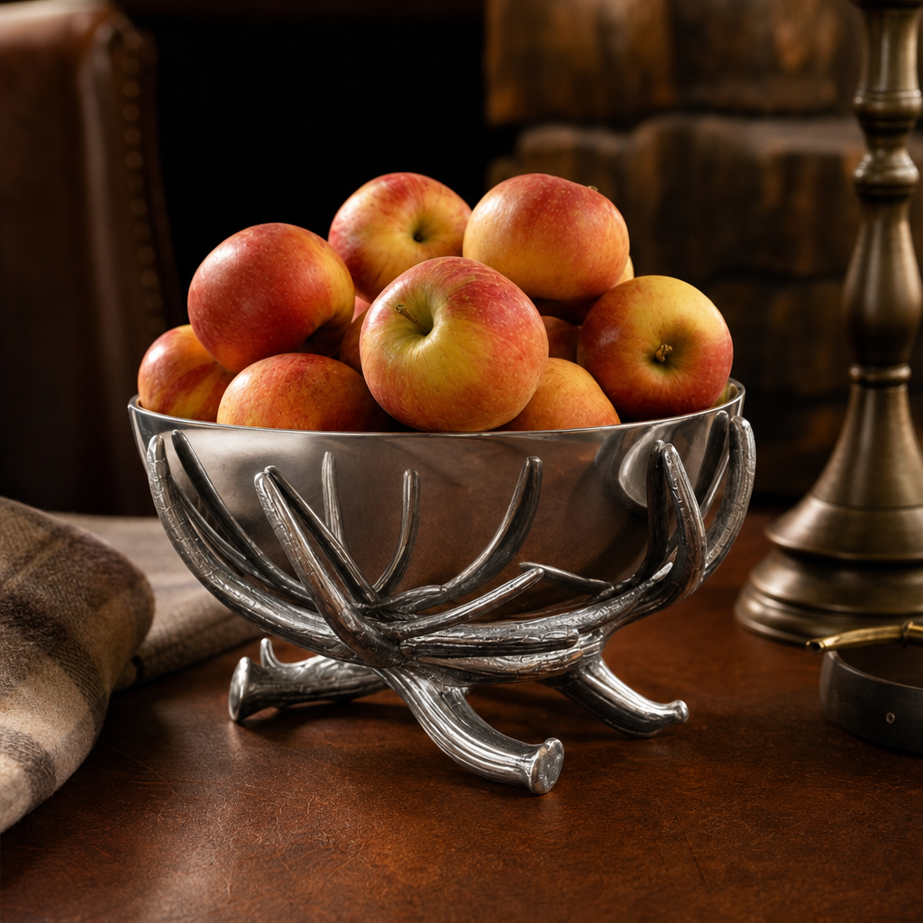 Antler Pedestal Bowl