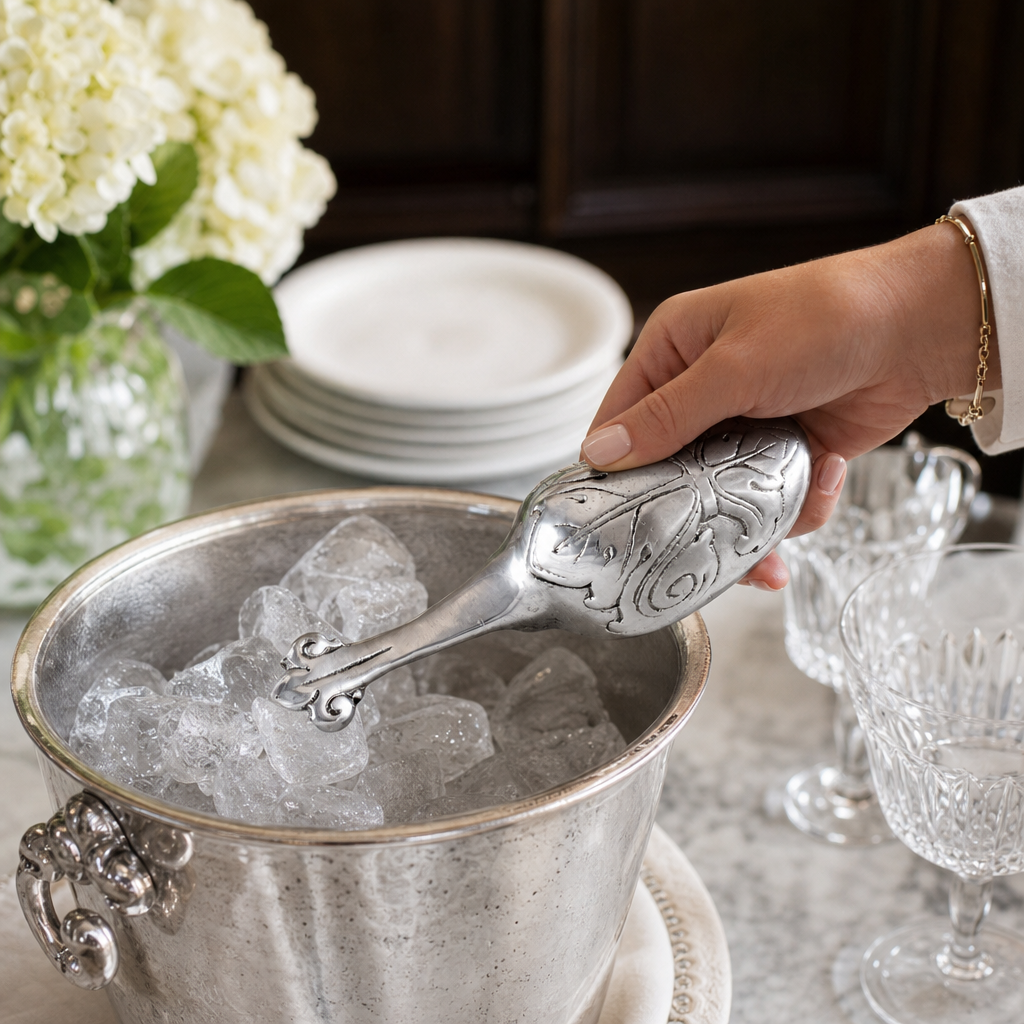 Fleur-De-Lis Ice Scoop