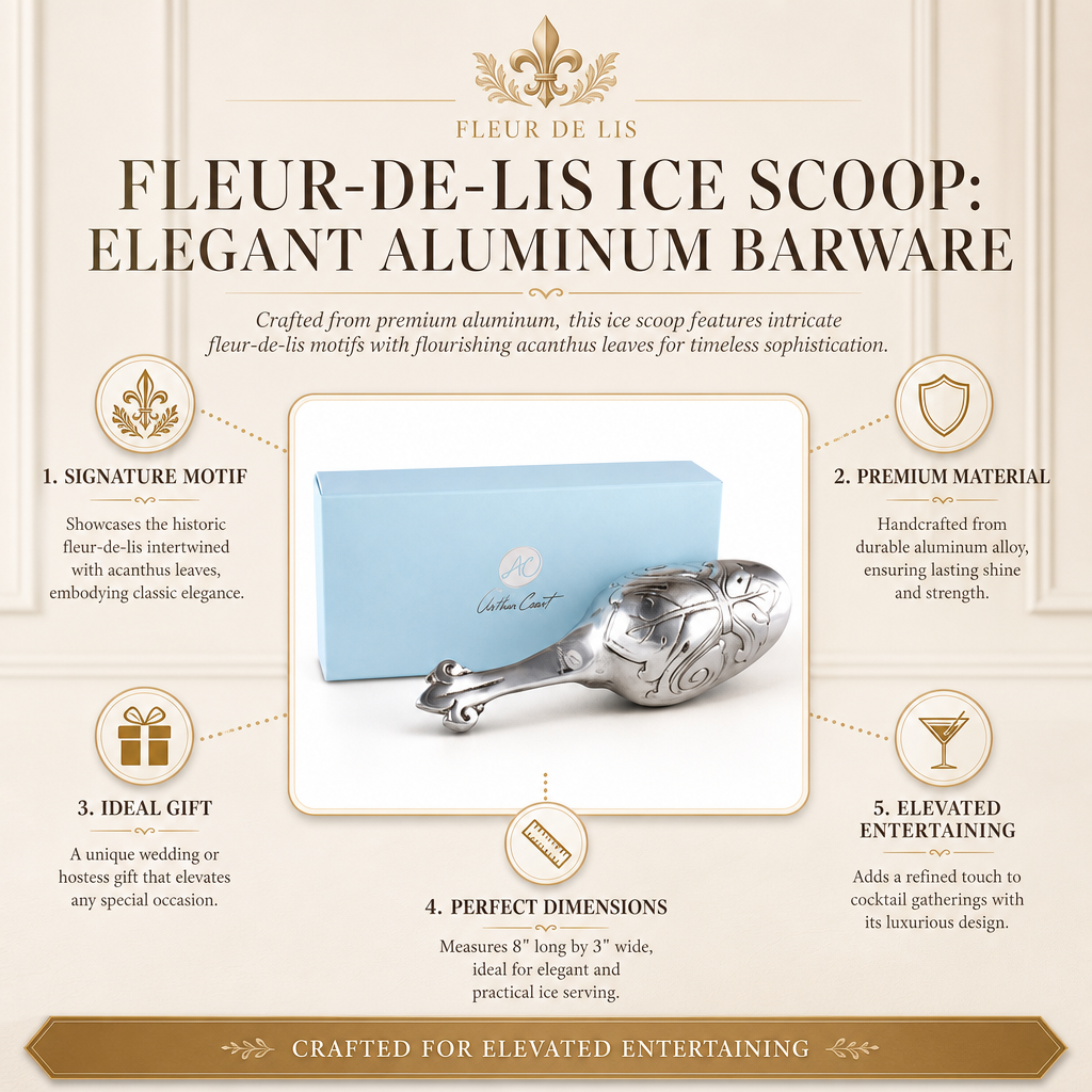 Fleur-De-Lis Ice Scoop