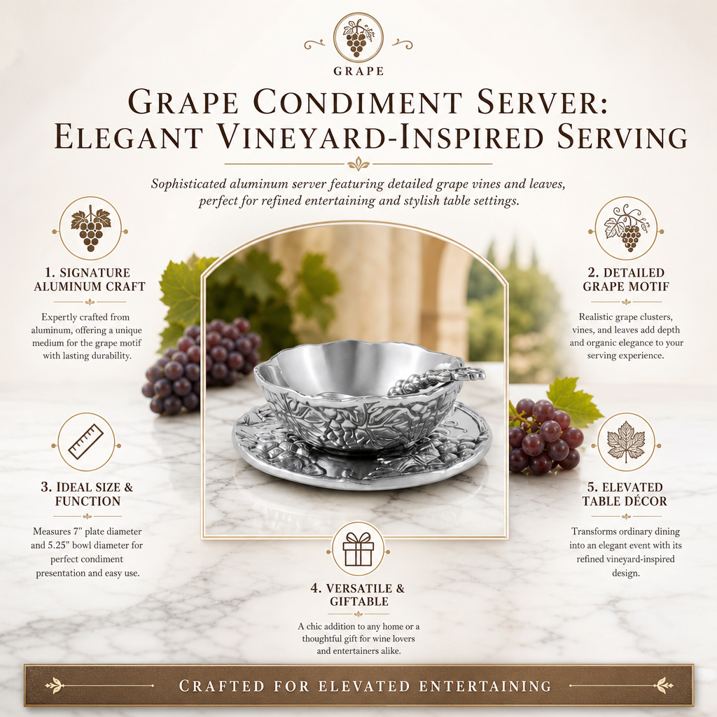 Grape Condiment Server