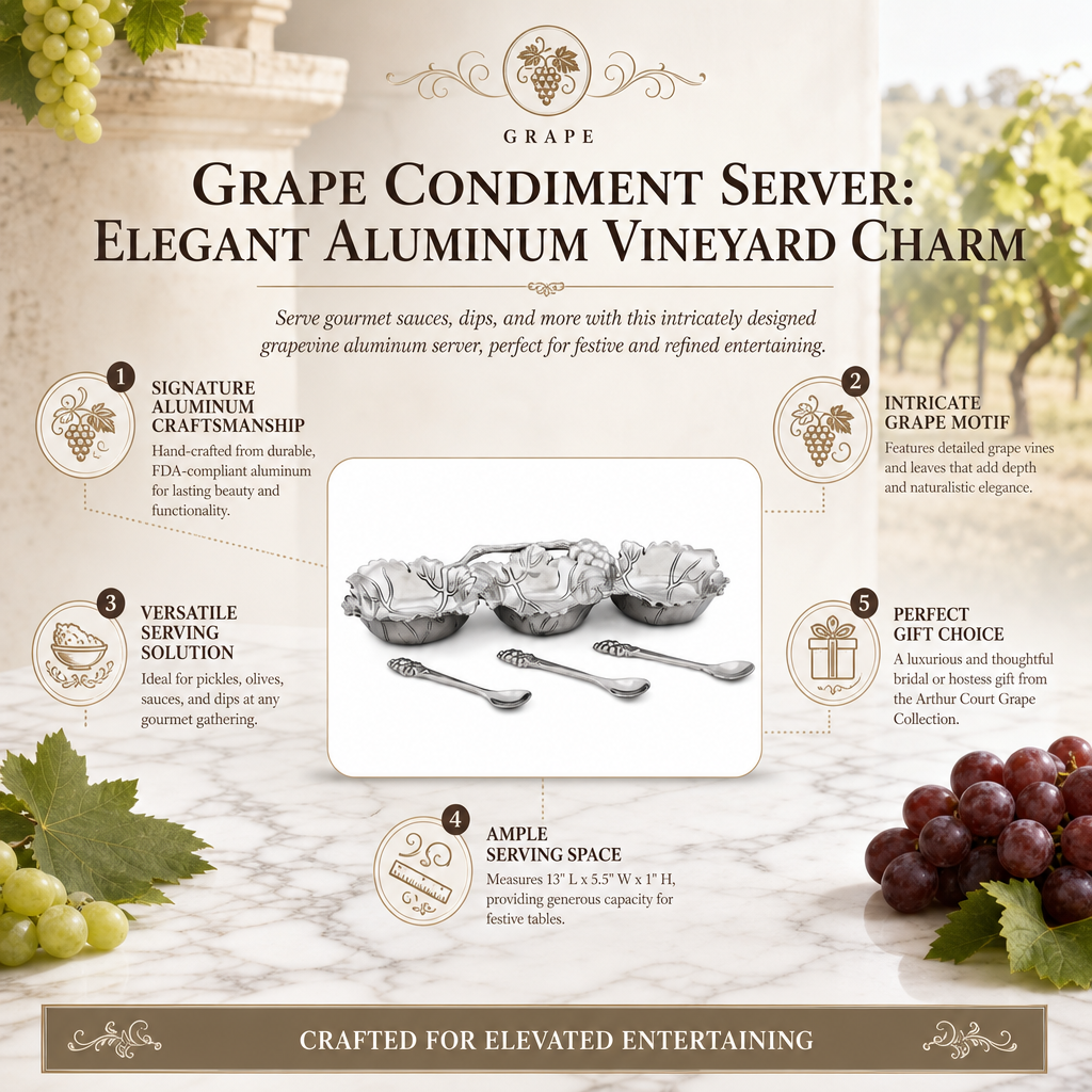 Grape Condiment Server