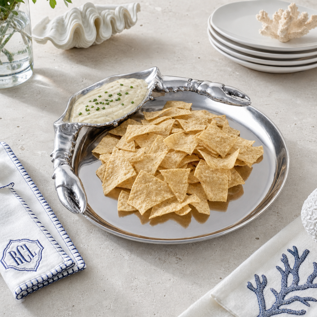 Crab Chip and Dip