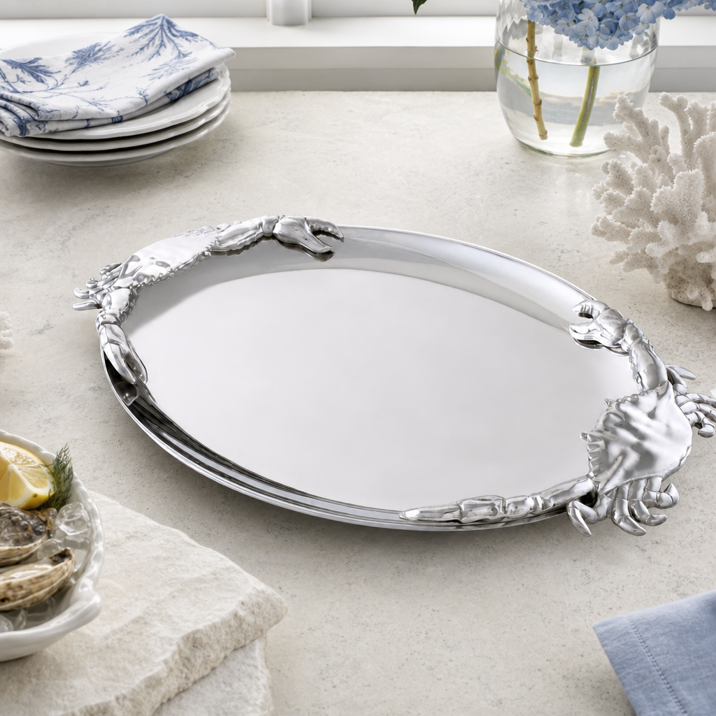 Crab Oval Platter