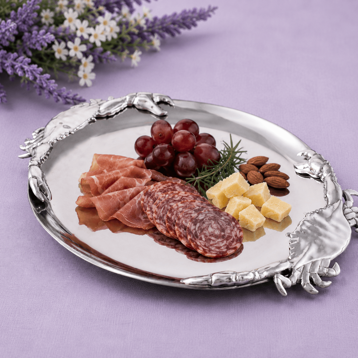 Crab Oval Platter