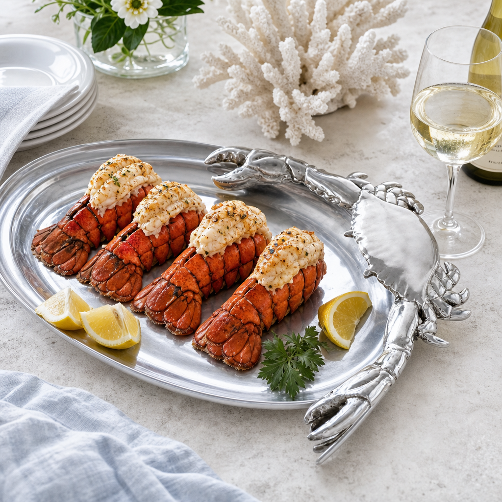 Crab Oval Platter