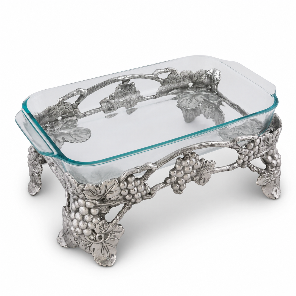 Elevated Grape Pyrex Holder 3qt