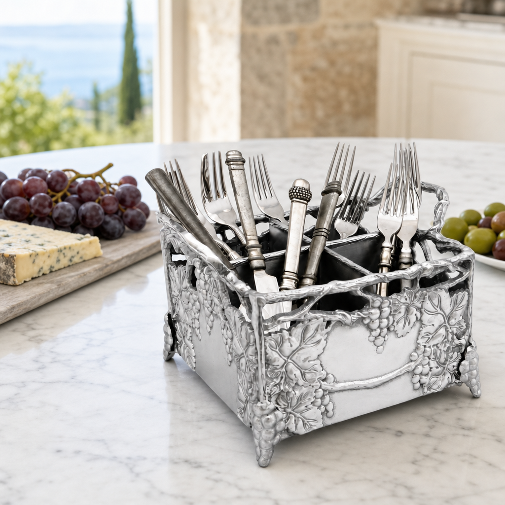 Grapevine Flatware Caddy