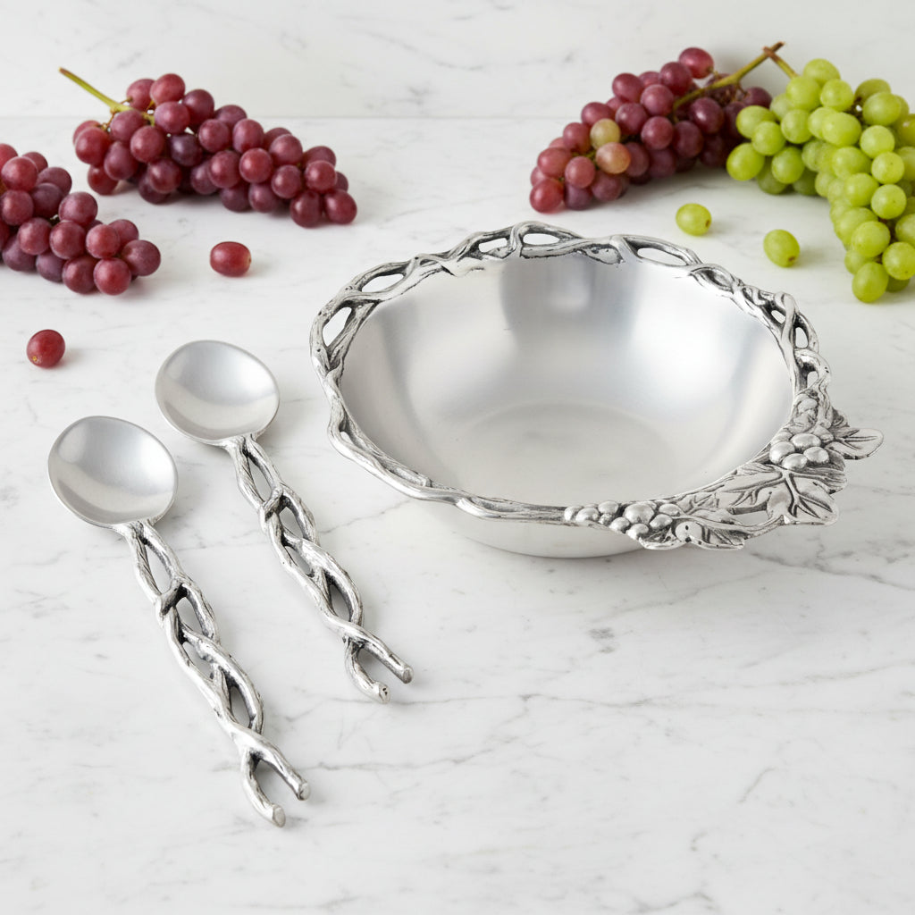 Grape Open Vine Salad Set 3-Pc