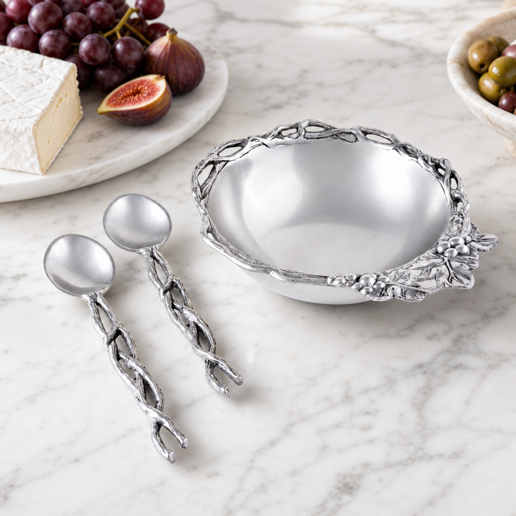 Grape Open Vine Salad Set 3-Pc
