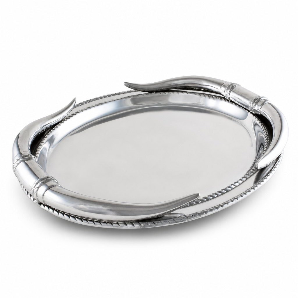 Longhorn Oval Platter