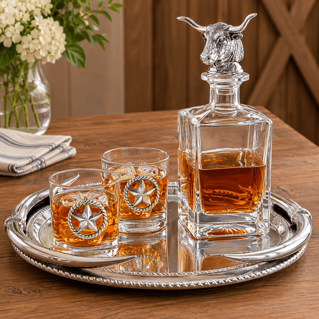 Longhorn Oval Platter