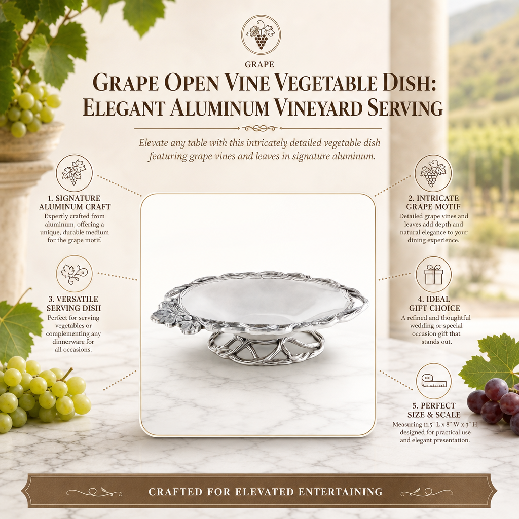 Grape Open Vine Vegetable Dish