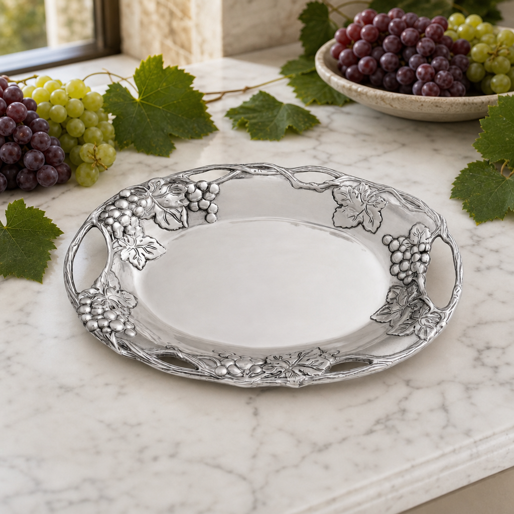 Grape Oval Tray