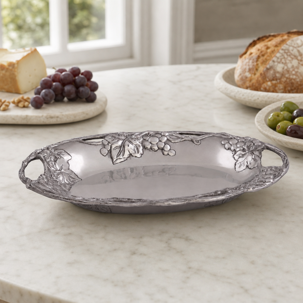 Grape Oval Tray