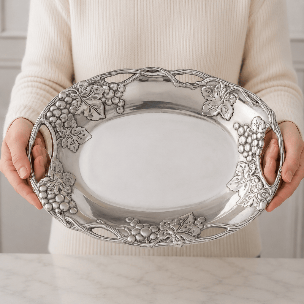 Grape Oval Tray