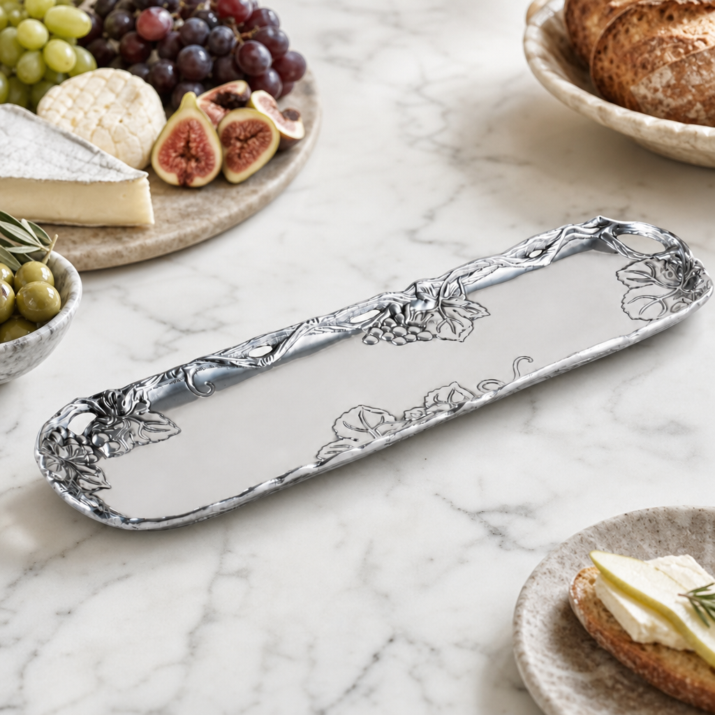 Grape Vineyard Oblong Tray
