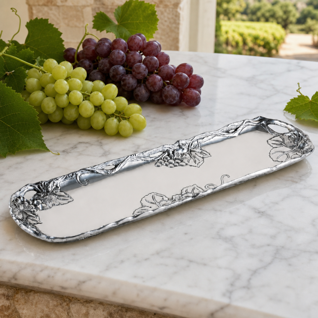 Grape Vineyard Oblong Tray