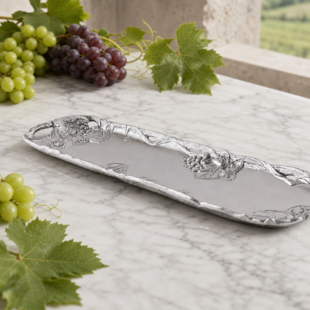 Grape Vineyard Oblong Tray
