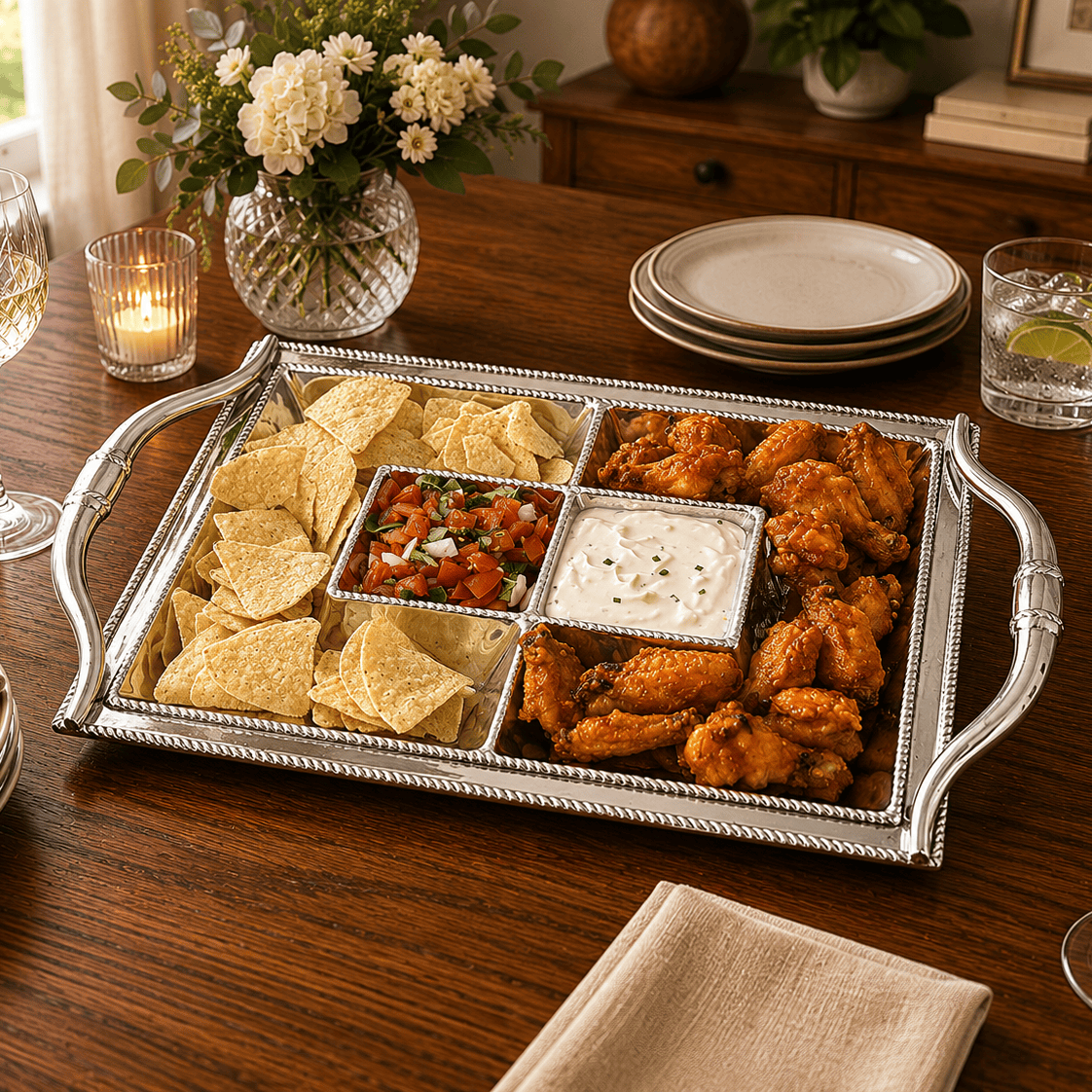 Longhorn Entertainment Tray