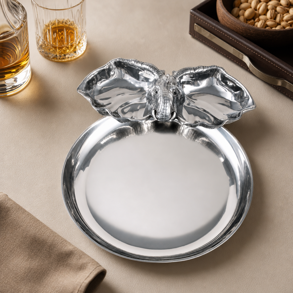 Elephant 14 Round Chip & Dip