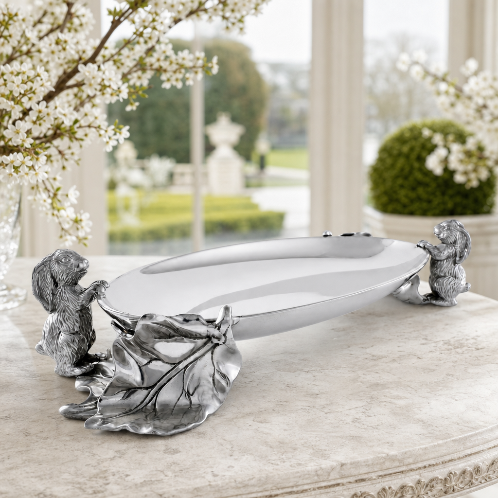 Bunny Centerpiece Tray