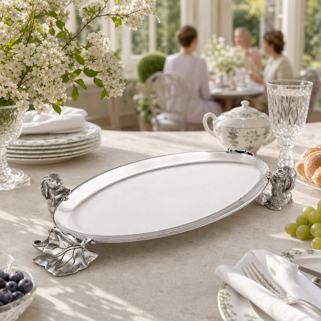 Bunny Centerpiece Tray