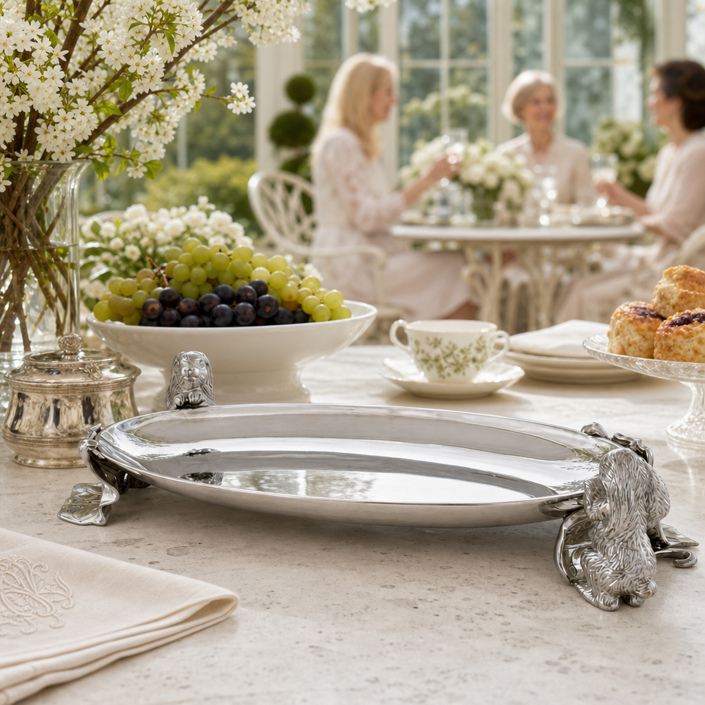 Bunny Centerpiece Tray