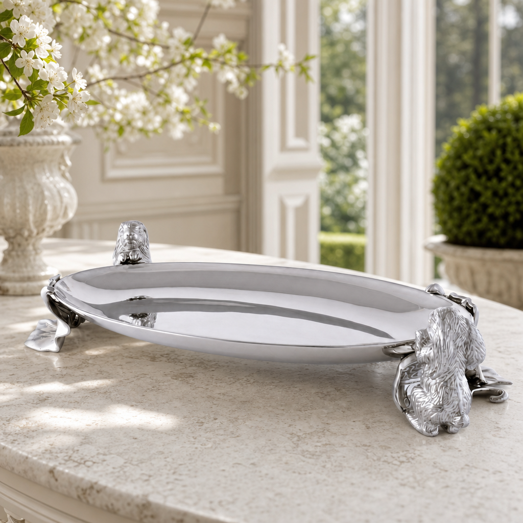 Bunny Centerpiece Tray