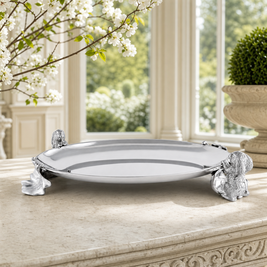 Bunny Centerpiece Tray