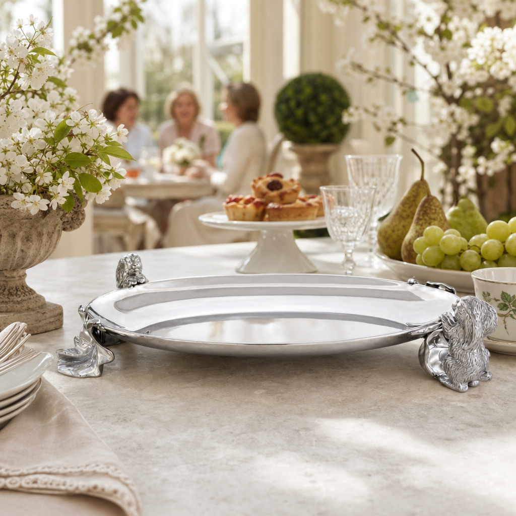 Bunny Centerpiece Tray