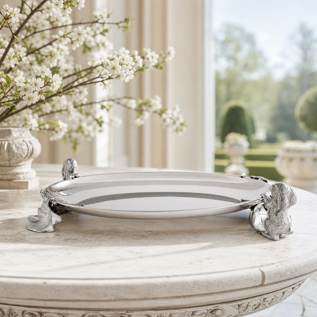 Bunny Centerpiece Tray