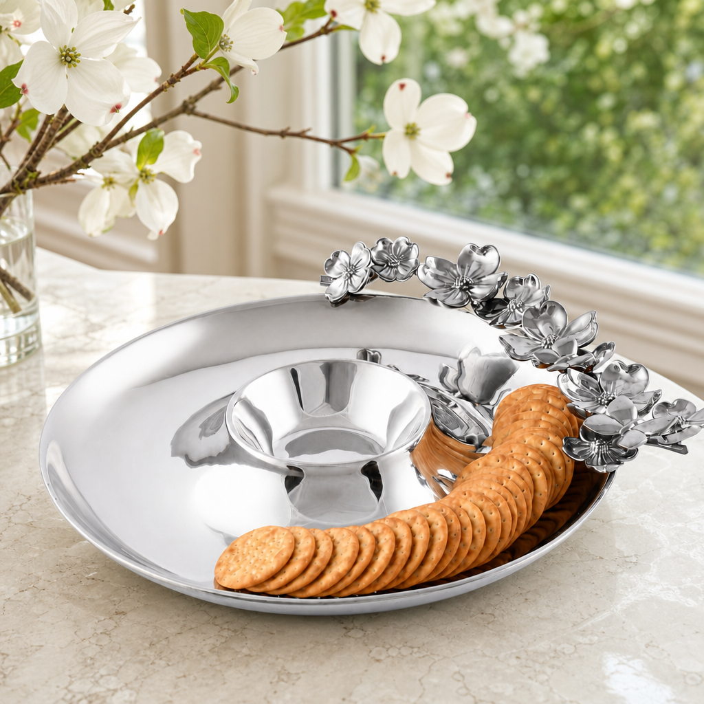 Butterfly and Dogwood Chip and Dip