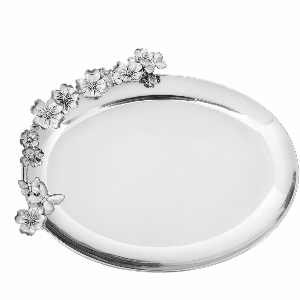 Butterfly Dogwood Platter
