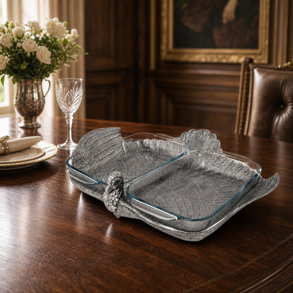 2Qt Double Base Turkey Casserole Holder