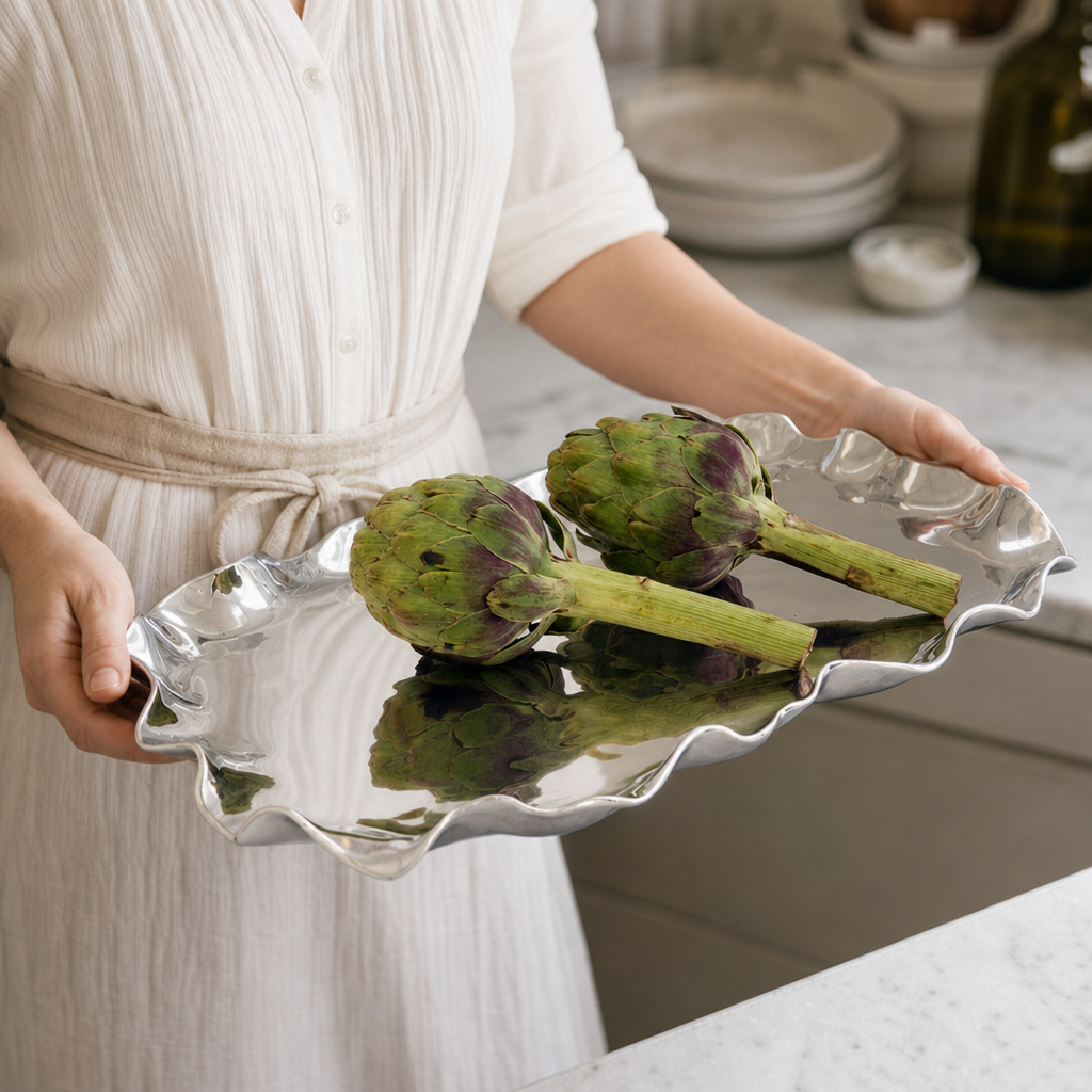 Carmel Rectangle Serving Tray