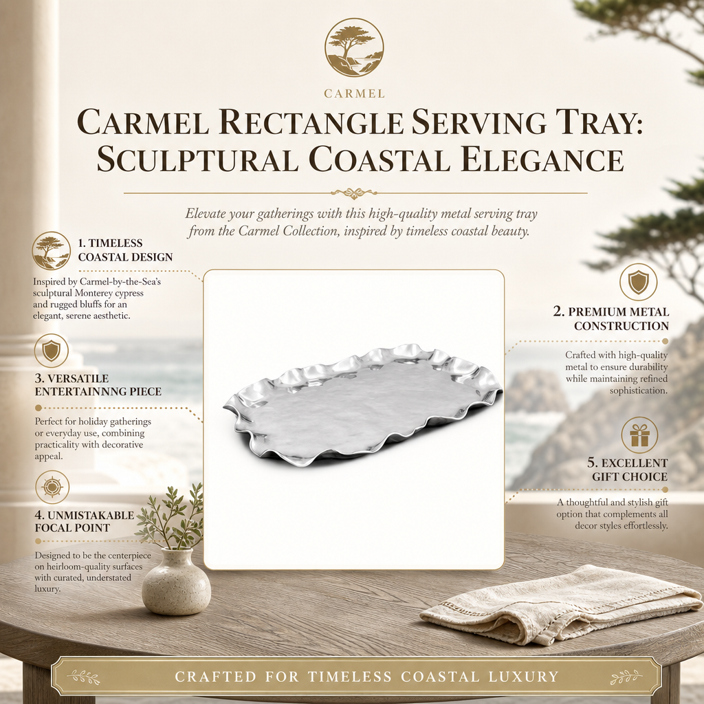 Carmel Rectangle Serving Tray