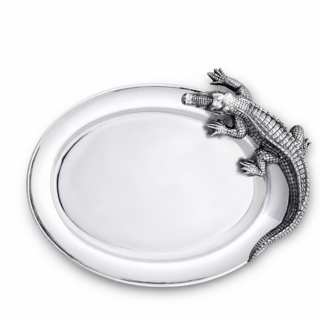 Alligator Oval Platter