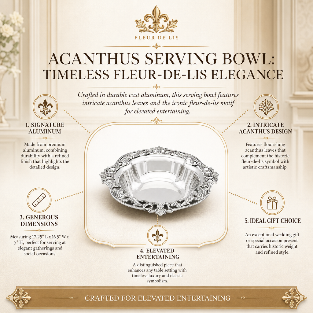 Acanthus Serving Bowl