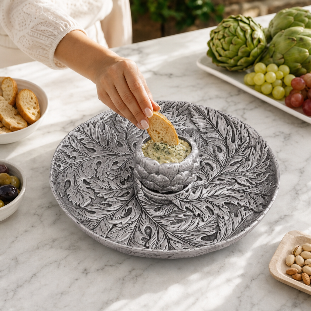 Artichoke Chip and Dip